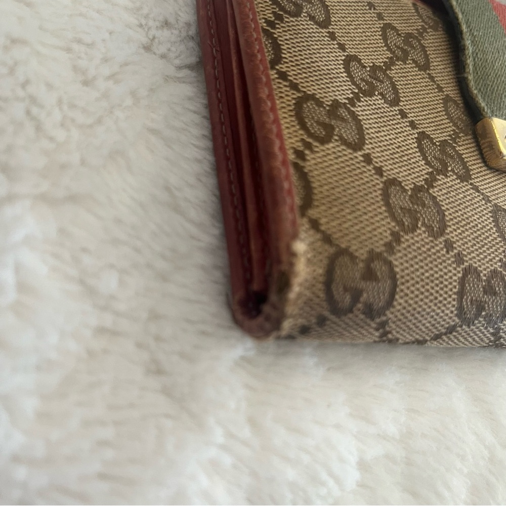 Gucci Sherry Line Vintage Wallet - Picture 9 of 14